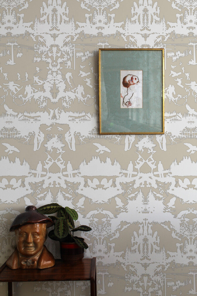 alpine toile wallpaper by timorous beasties on adorn.house
