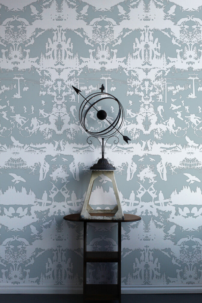 alpine toile wallpaper by timorous beasties on adorn.house