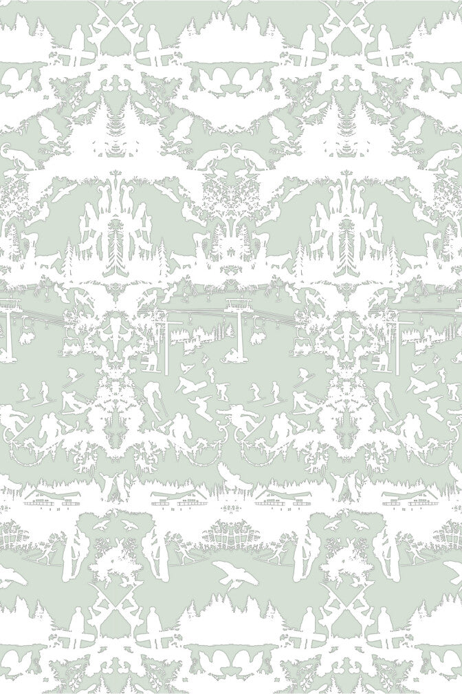 alpine toile wallpaper by timorous beasties on adorn.house