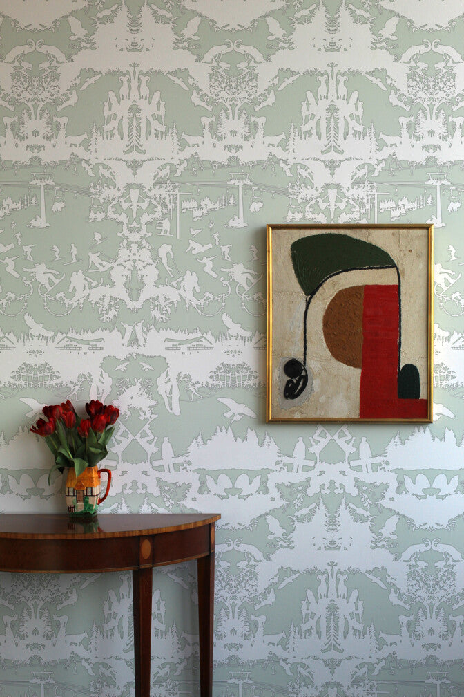 alpine toile wallpaper by timorous beasties on adorn.house