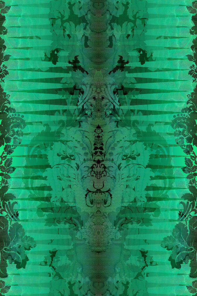 moire damask foil wallpaper by timorous beasties on adorn.house