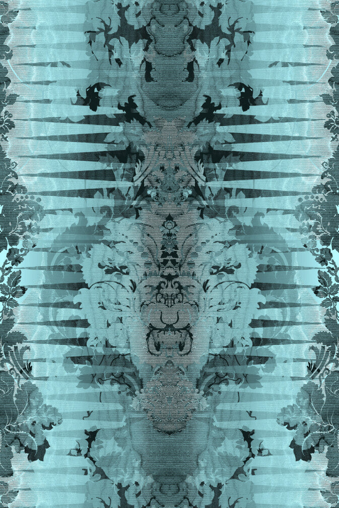 moire damask foil wallpaper by timorous beasties on adorn.house