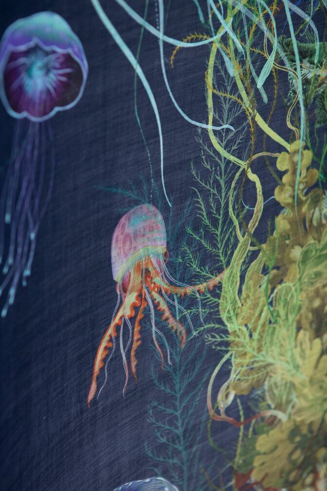 jellyfish wallpaper panel by timorous beasties on adorn.house