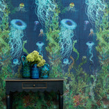 jellyfish wallpaper panel by timorous beasties on adorn.house