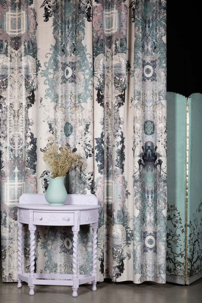 totem damask velvet fabric by timorous beasties on adorn.house