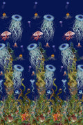 jellyfish wallpaper panel by timorous beasties on adorn.house