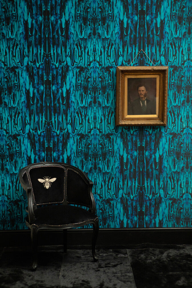 gerhard gum foil wallpaper by timorous beasties on adorn.house