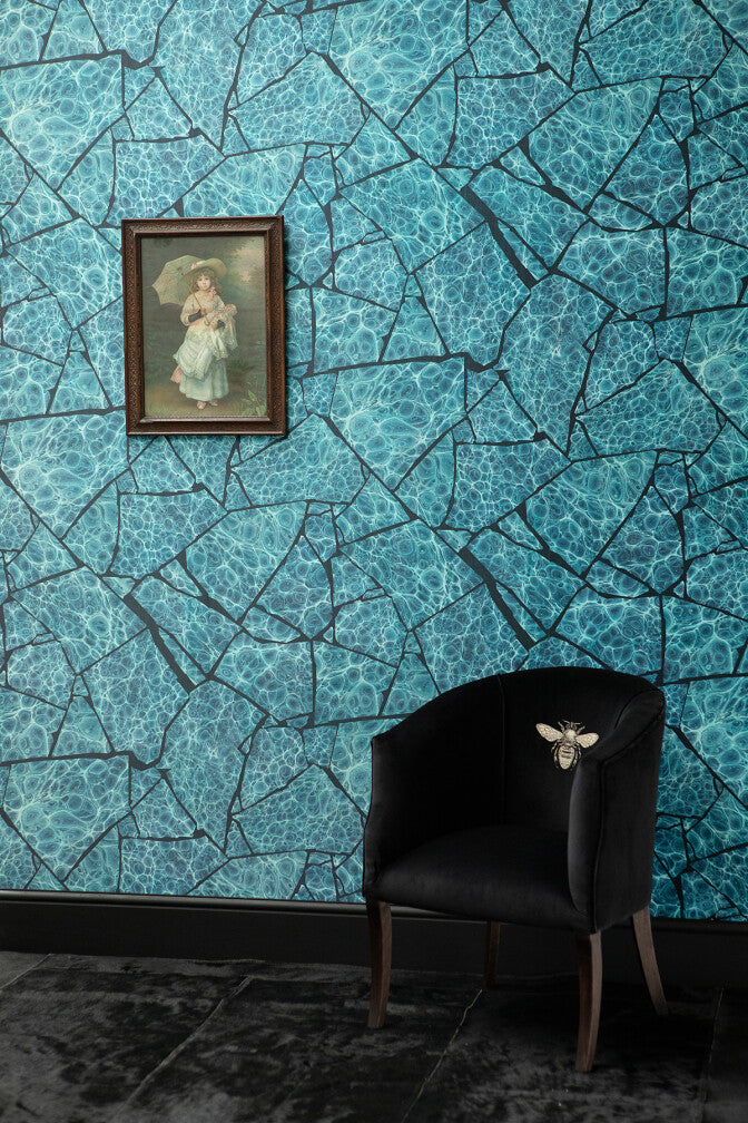 pal springs foil wallpaper by timorous beasties on adorn.house