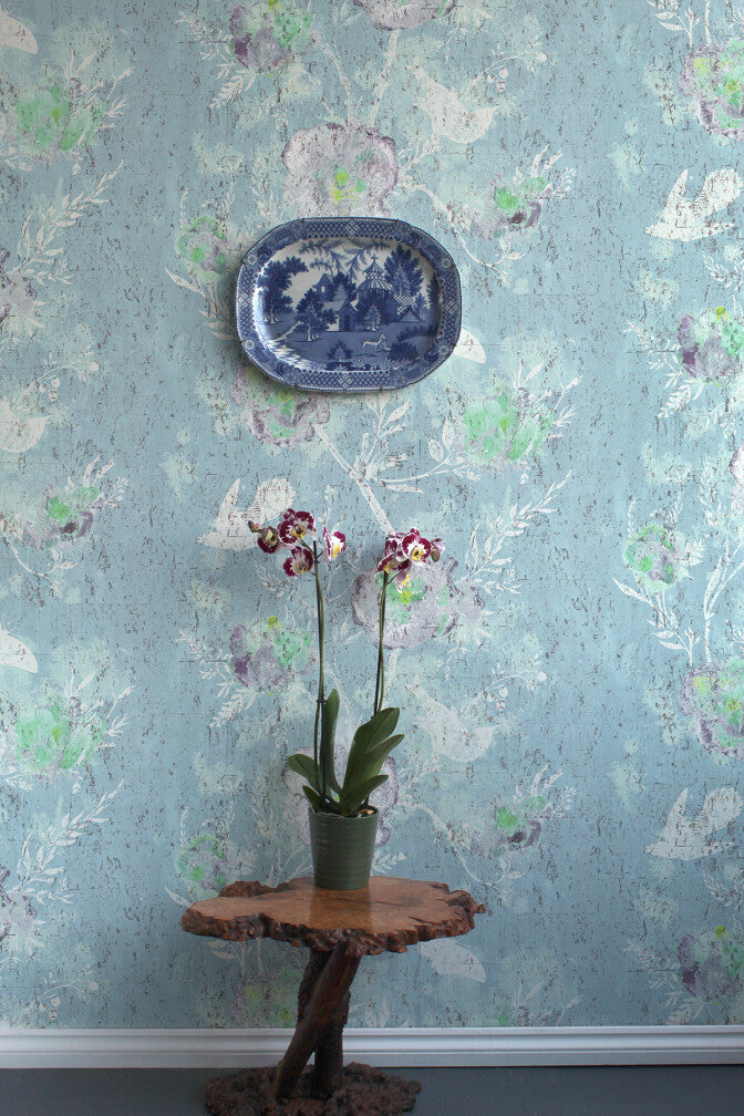 nightingale cork wallpaper by timorous beasties on adorn.house
