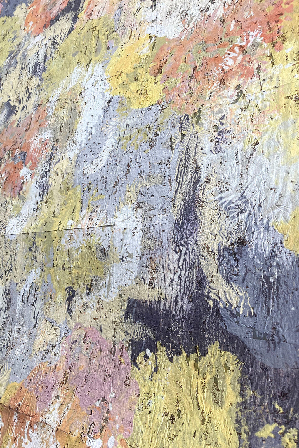 hodge splodge cork wallpaper