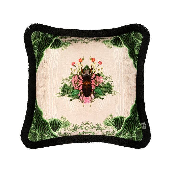 beetle blotch fringe cushion by timorous beasties on adorn.house