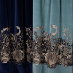 shell and crab velvet fabric by timorous beasties on adorn.house