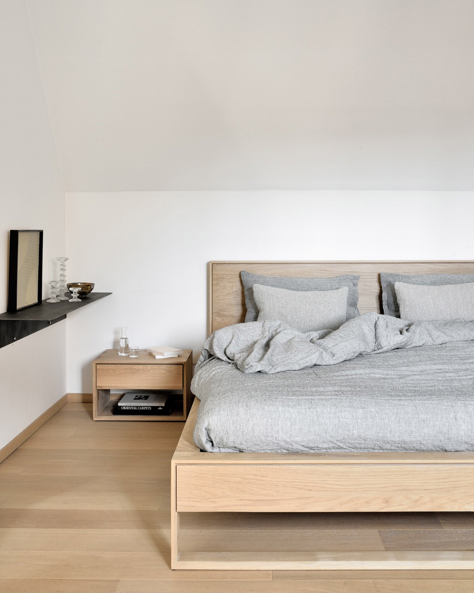 nordic Il bed by ethnicraft at adorn.house