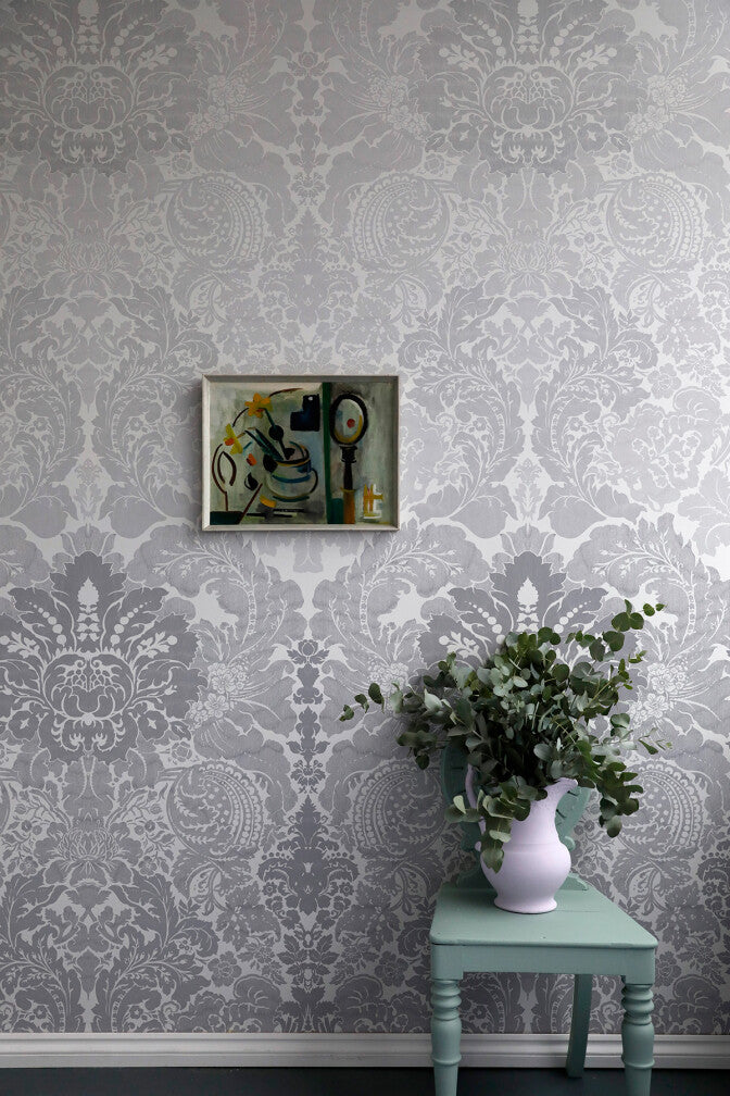 disappearing damask supersede wallpaper panel by timorous beasties on adorn.house