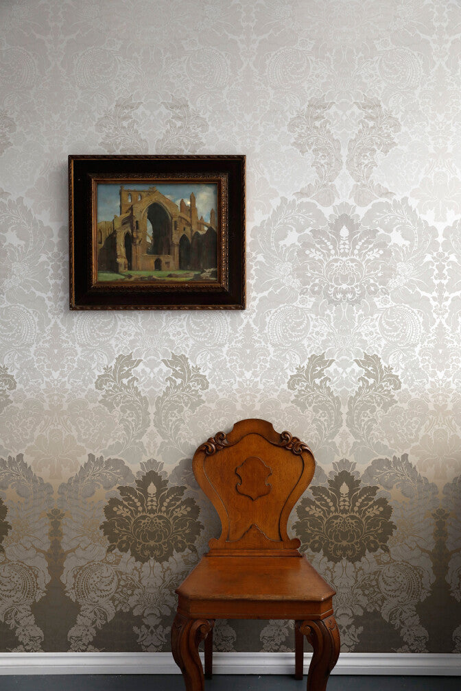 disappearing damask supersede wallpaper panel by timorous beasties on adorn.house