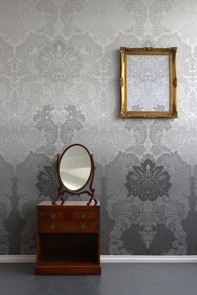 disappearing damask supersede wallpaper panel by timorous beasties on adorn.house