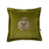 thistle velvet cushion by timorous beasties on adorn.house