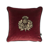 small thistle velvet cushion by timorous beasties on adorn.house