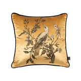 gold on golden oriole cushion by timorous beasties on adorn.house