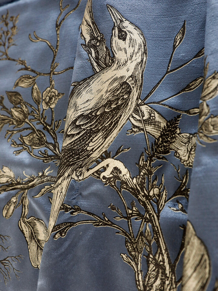 golden oriole velvet fabric by timorous beasties on adorn.house