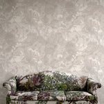 spike ginger camo faux suede wallpaper by timorous beasties on adorn.house
