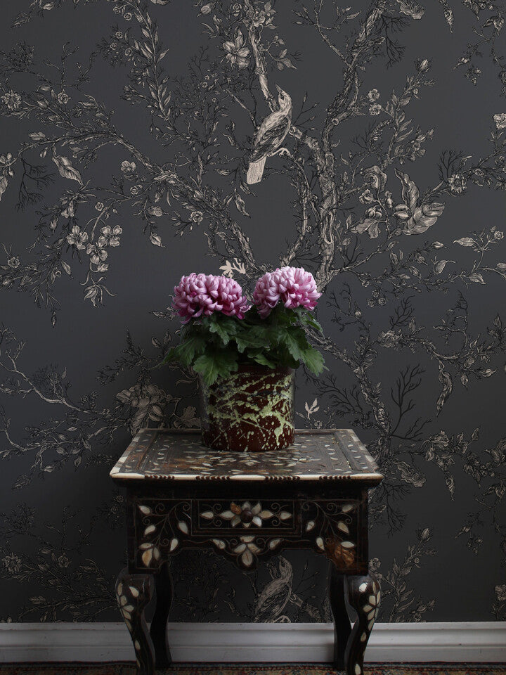 golden oriole superwide wallpaper by timorous beasties on adorn.house