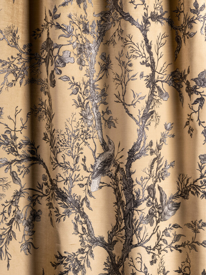 golden oriole velvet fabric by timorous beasties on adorn.house