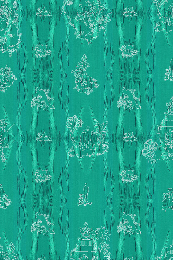 chinoiserie scenic wallpaper by timorous beasties on adorn.house
