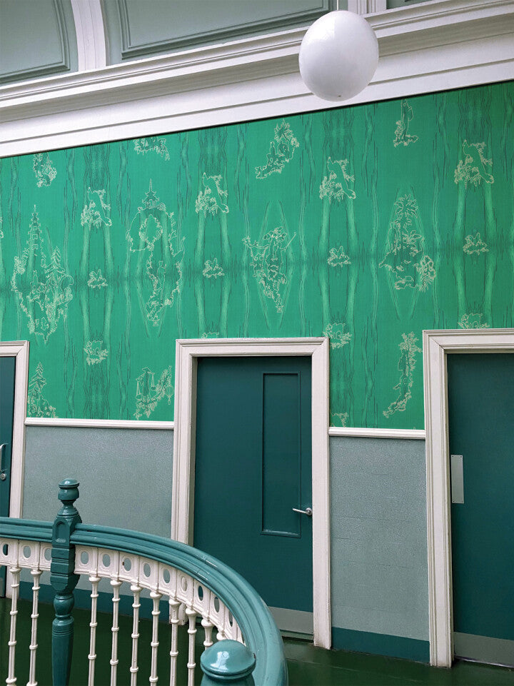 chinoiserie scenic wallpaper by timorous beasties on adorn.house