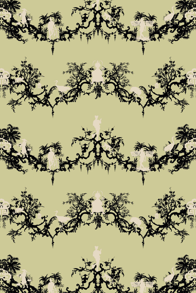 shuiping de pillement superwide wallpaper by timorous beasties on adorn.house