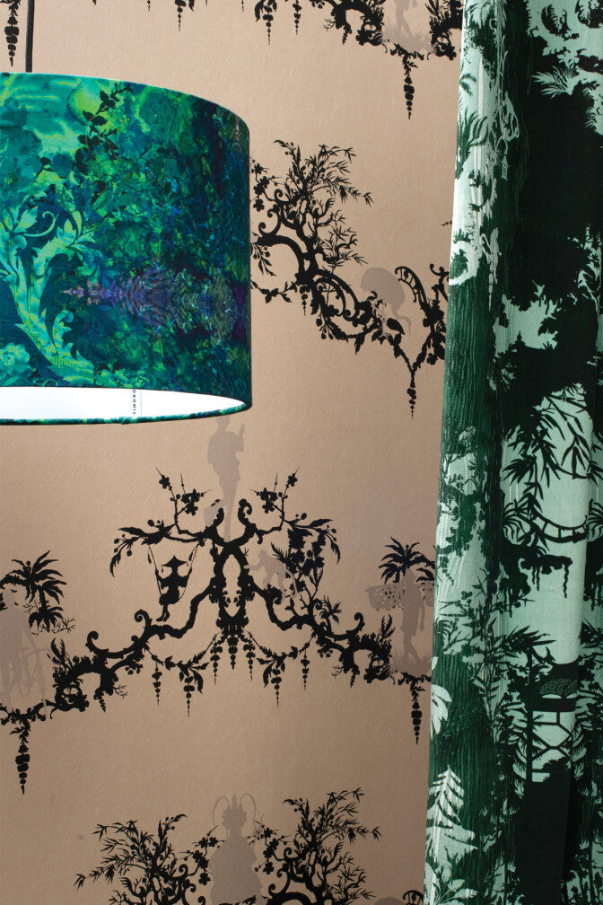 shuiping de pillement superwide wallpaper by timorous beasties on adorn.house