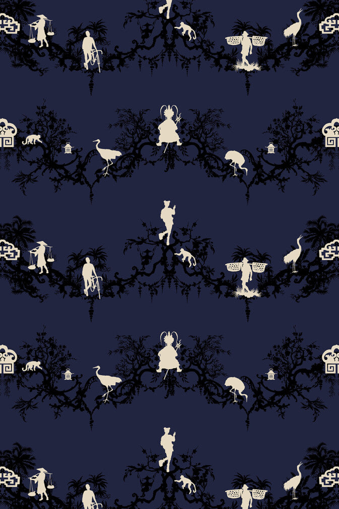 shuiping de pillement superwide wallpaper by timorous beasties on adorn.house