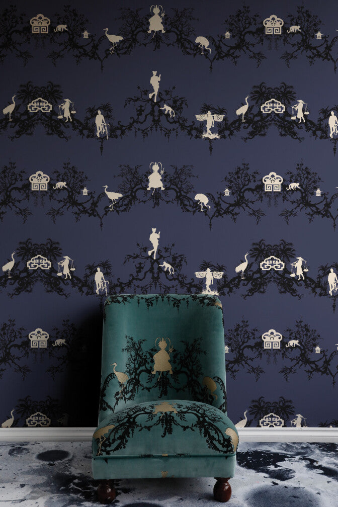shuiping de pillement superwide wallpaper by timorous beasties on adorn.house