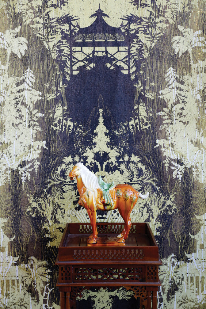 temples in the sky cork wallpaper by timorous beasties on adorn.house