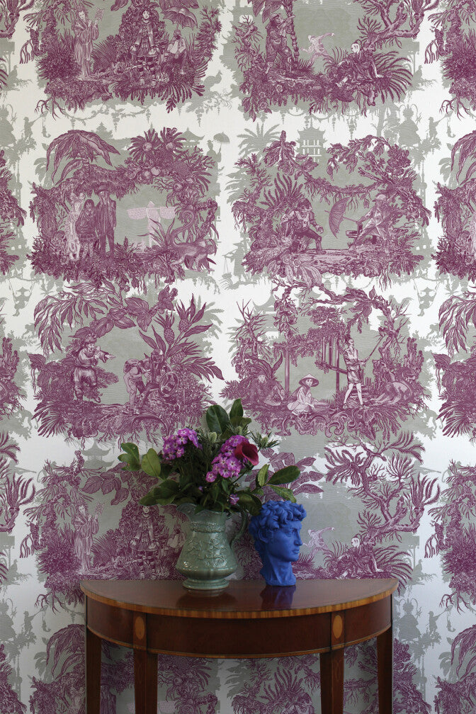 chinoiserie toile wallpaper by timorous beasties on adorn.house