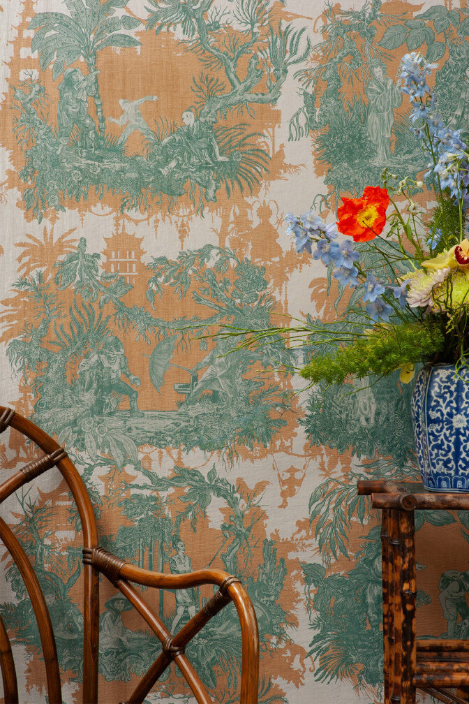 chinoiserie toile wallpaper by timorous beasties on adorn.house