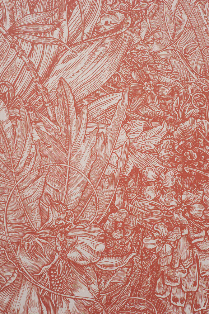 jungle tangle superwide wallpaper by timorous beasties on adorn.house 