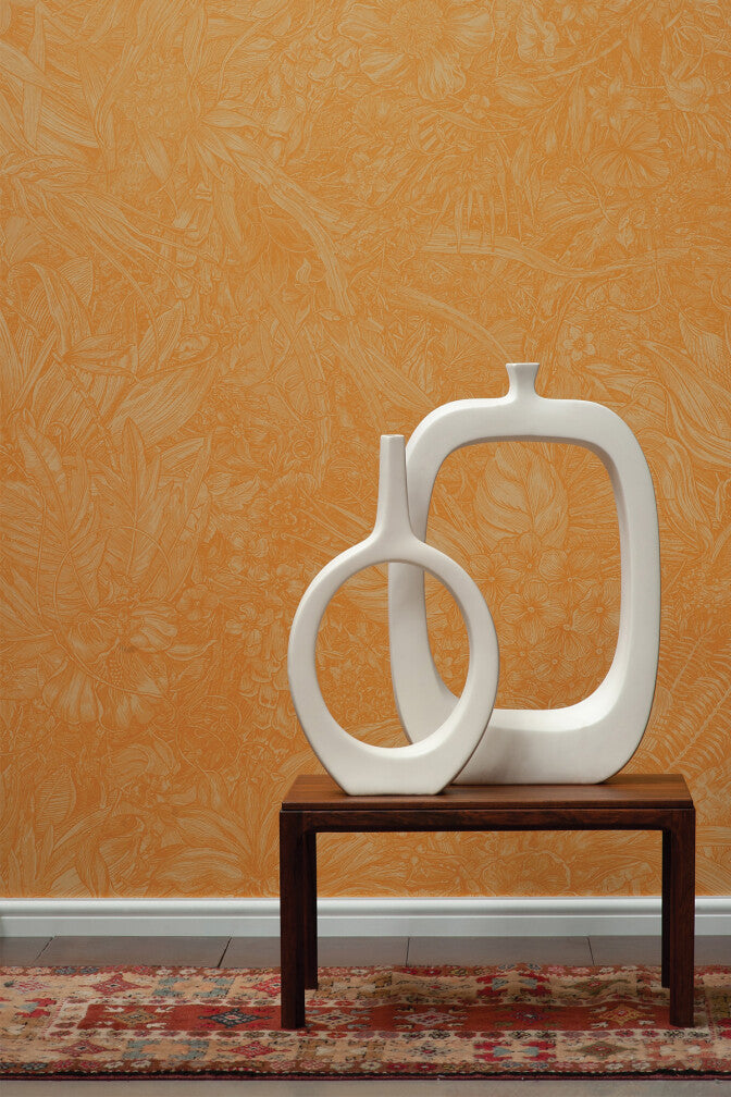 jungle tangle superwide wallpaper by timorous beasties on adorn.house 