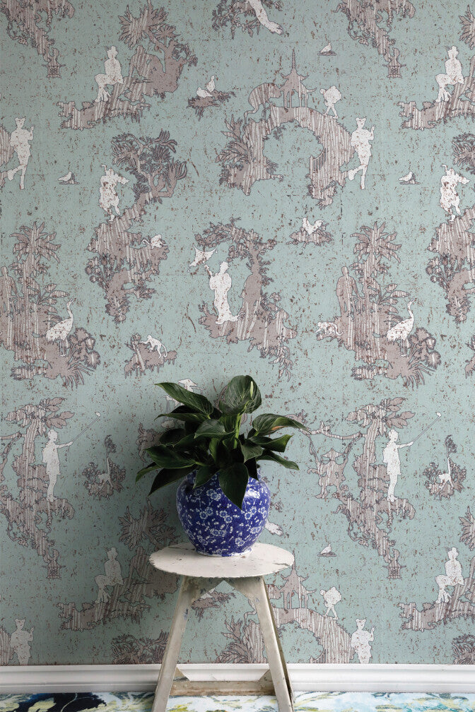 pillement islands cork wallpaper by timorous beasties on adorn.house