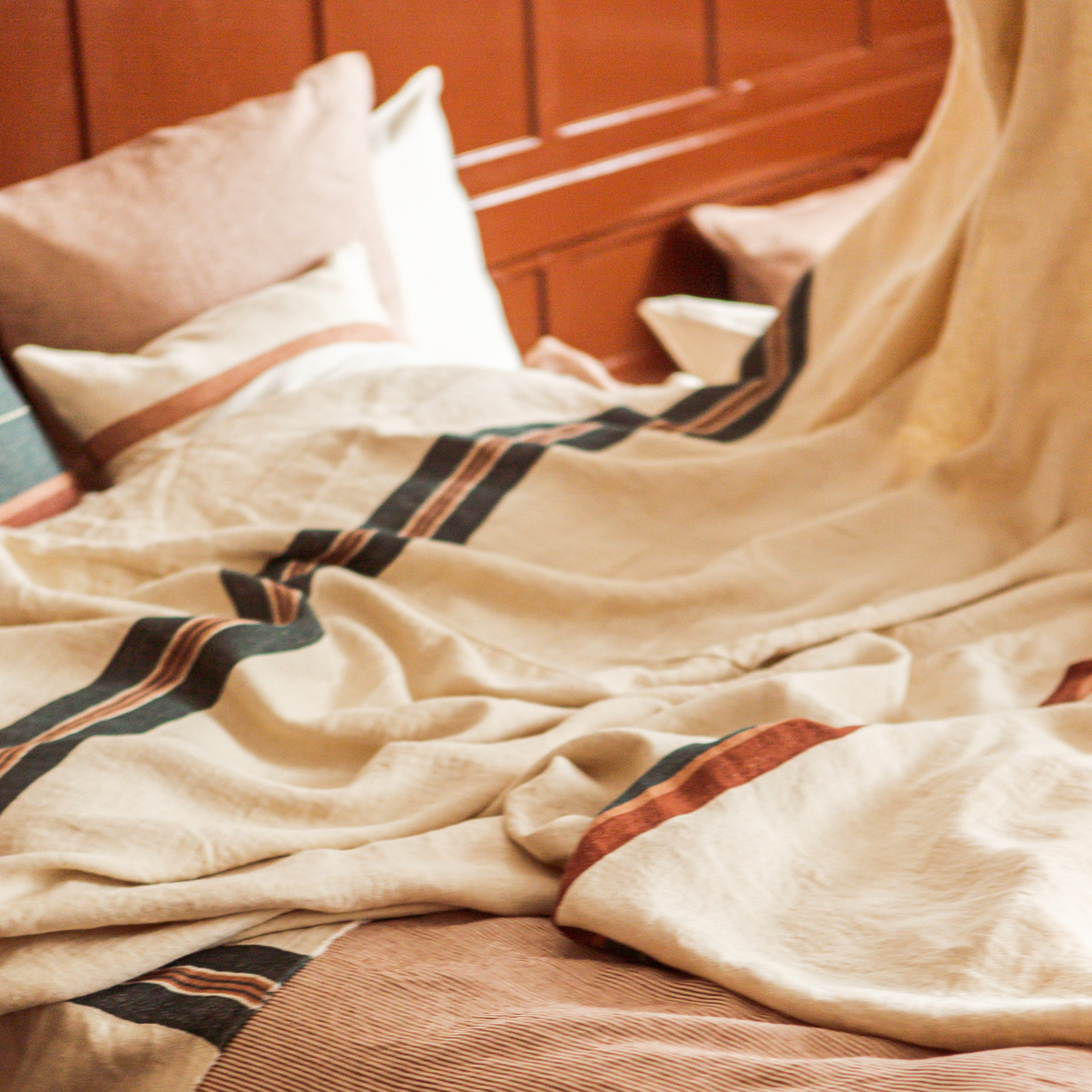 lys linen coverlet by libeco on adorn.house