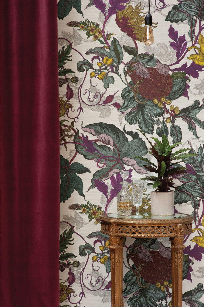 epic botanic superwide wallpaper by timorous beasties on adorn.house