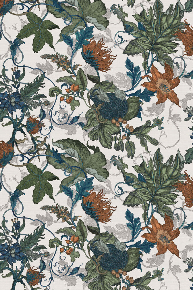 epic botanic superwide wallpaper by timorous beasties on adorn.house