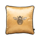 small honey bee velvet cushion by timorous beasties on adorn.house