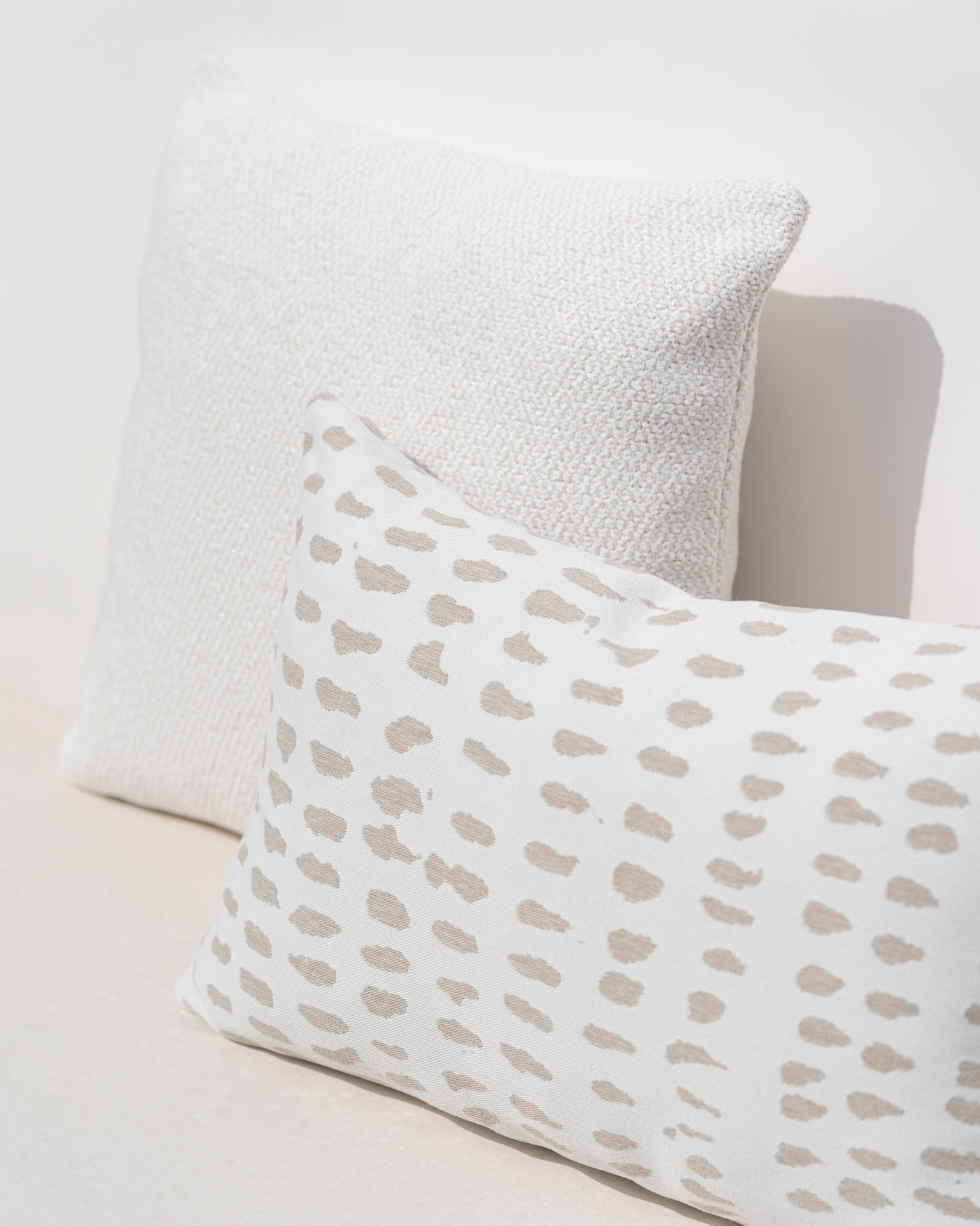 dots outdoor indoor/outdoor pillow by Ethnicraft on adorn.house