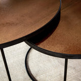 nesting coffee table set by ethnicraft at adorn.house