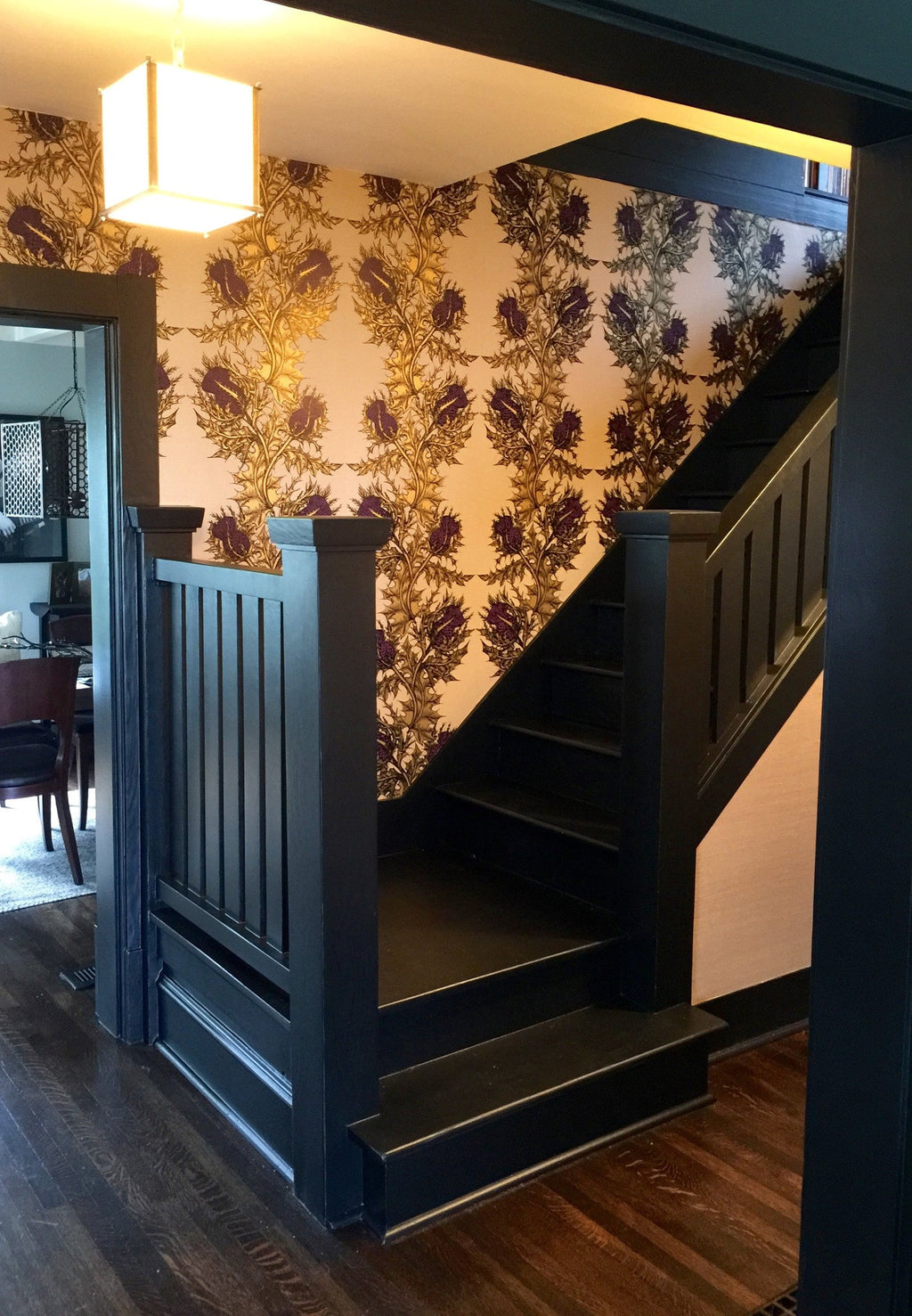 grand thistle hand print  wallpaper by timorous beasties on adorn.house