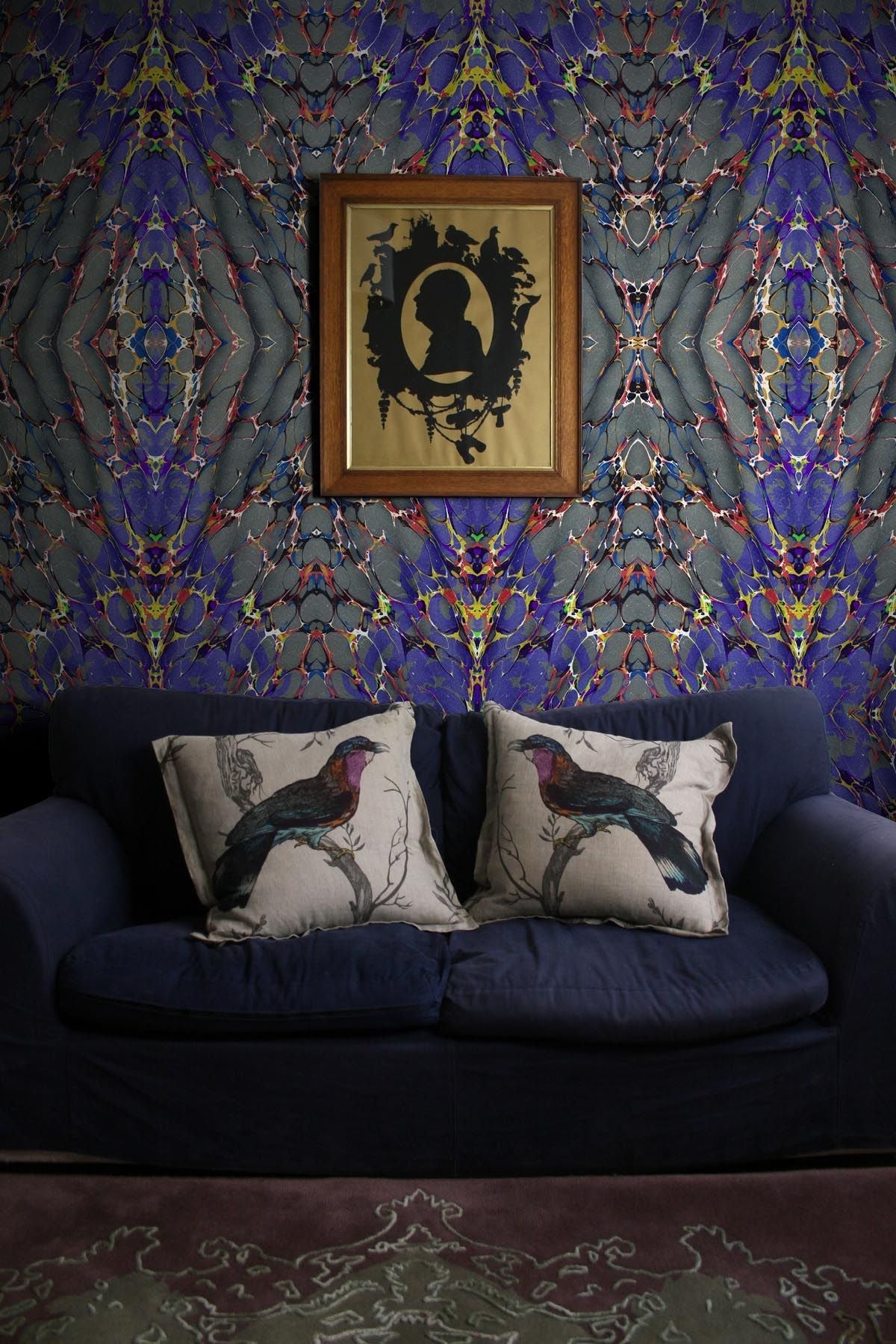 ex libris wallpaper by timorous beasties on adorn.house
