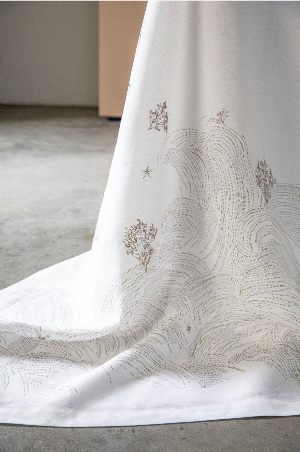 oceanide tablecloth by alexandre turpault on adorn.house