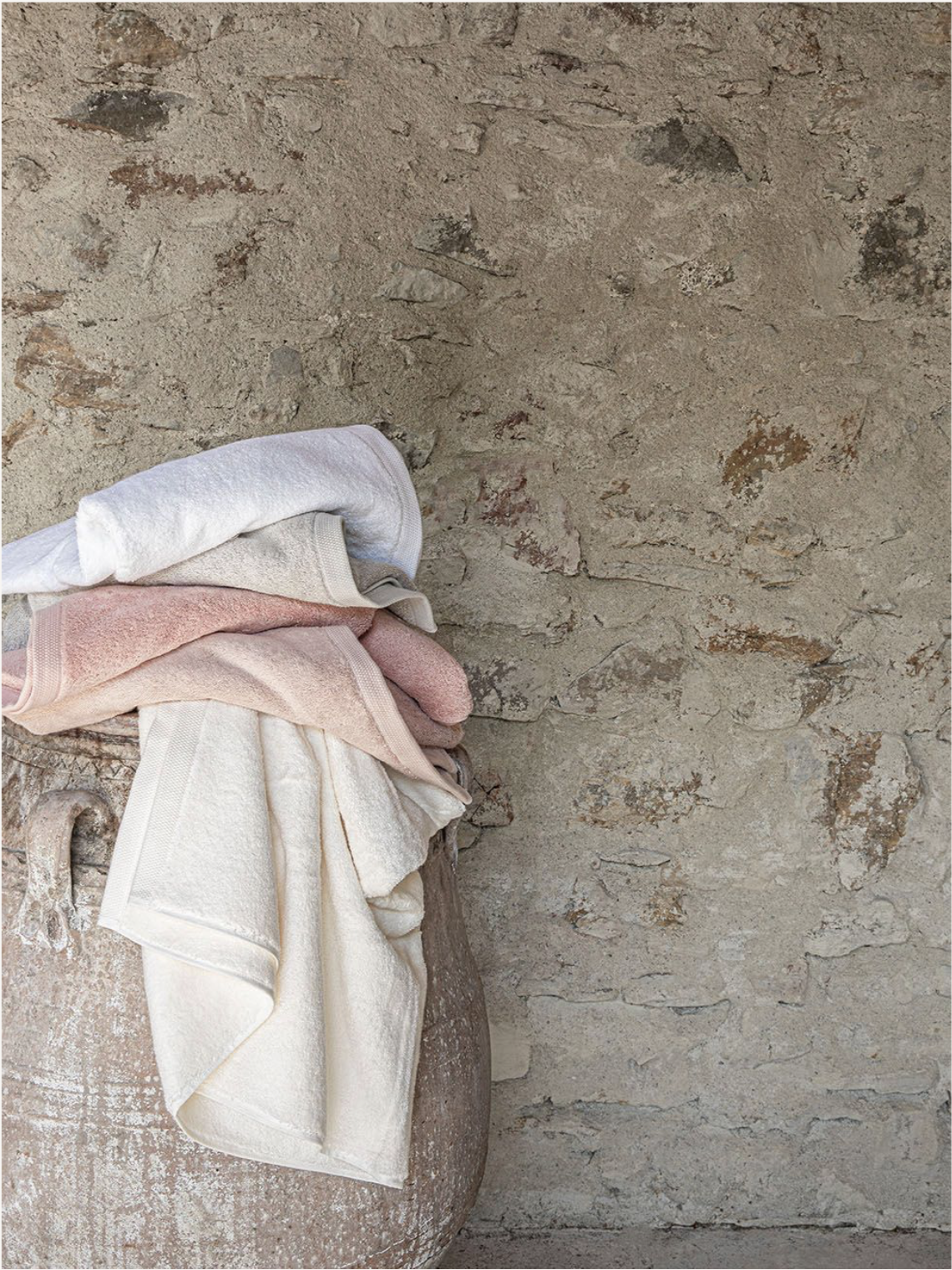 essentiel bath linen collection by alexandre turpault on adorn.house