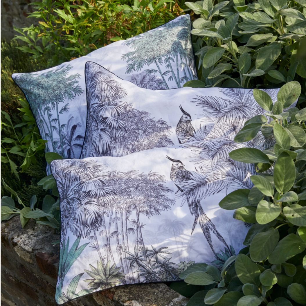 l’île aux oiseaux cushion cover by alexandre turpault on adorn.house